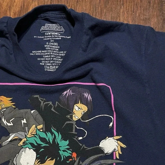 Funimation My Hero Academia Graphic T-Shirt - Picture 3 of 7